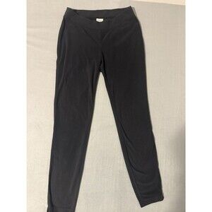 Columbia Size XL Womens Black Fleece Pull On Soft Pants